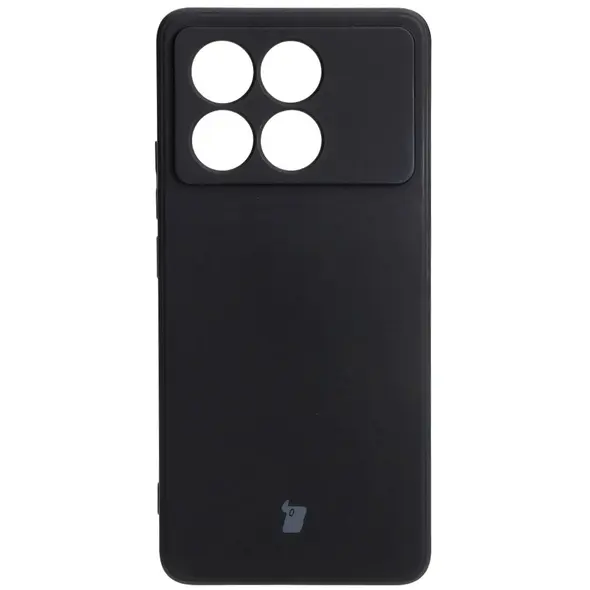 Bizon Case Silicone Sq Xiaomi Poco X6 Pro black