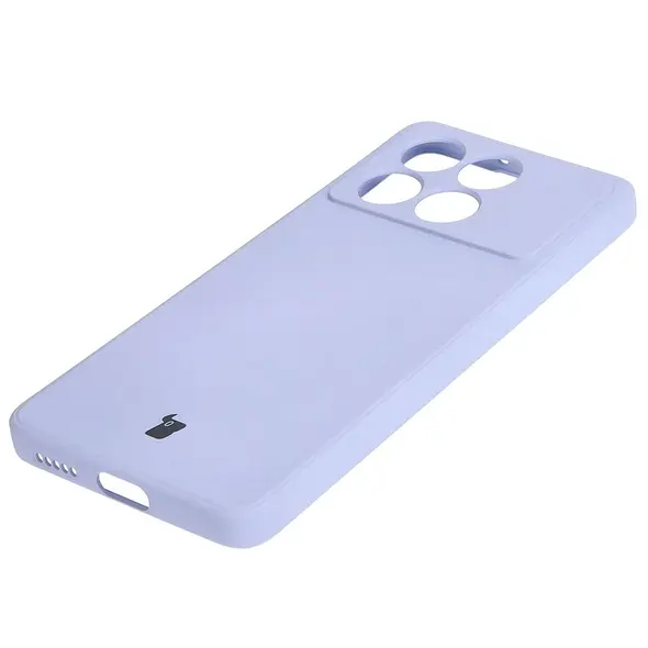 Bizon Case Silicone Sq Xiaomi Poco X6 Pro light purple