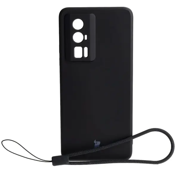 Bizon Case Silicone Sq Xiaomi Poco F5 Pro black