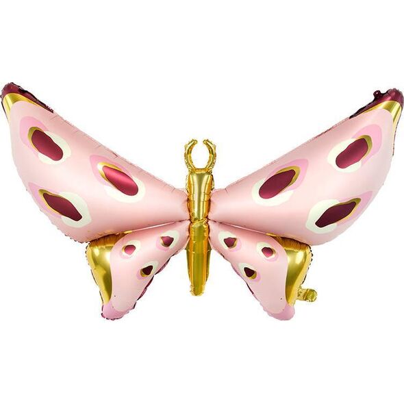 PartyDeco Balon foliowy Motyl, 120x87 cm one size