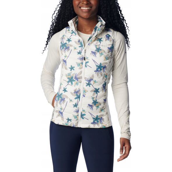Columbia Columbia Powder Pass Vest 1832222125 białe L