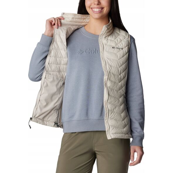 Columbia Columbia Powder Pass Vest 1832222278 Beżowe S