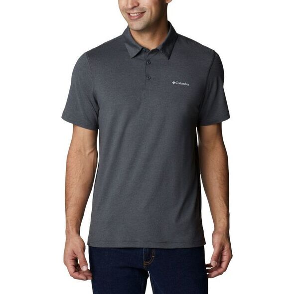 Columbia Columbia Tech Trail Polo Shirt 1768701882 Pomarańczowe M