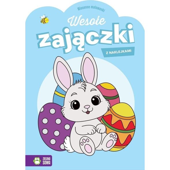 Wiosenne malowanki. Wesołe zajączki EDUKAMP