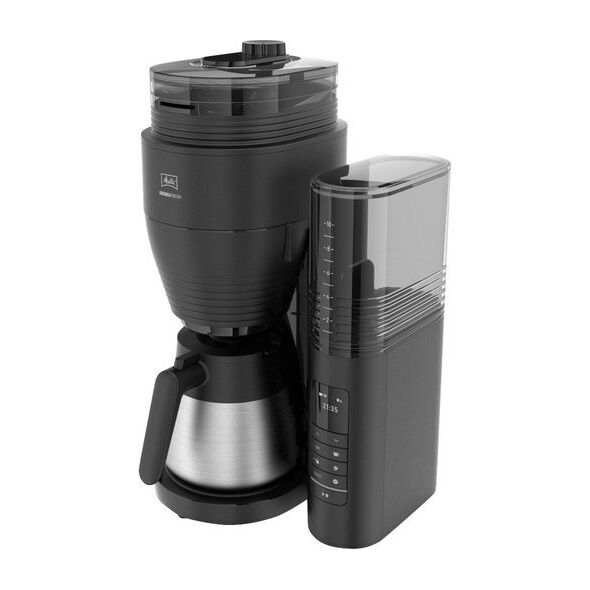 Ekspres przelewowy Melitta Melitta - AromaFresh II PRO Therm Czarny Mat - Ekspres przelewowy z wbudowanym młynkiem