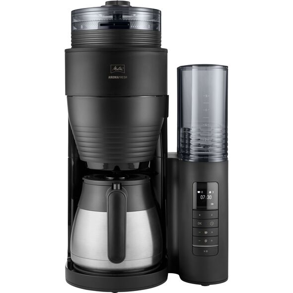 Ekspres przelewowy Melitta Melitta - AromaFresh II PRO Therm Czarny Mat - Ekspres przelewowy z wbudowanym młynkiem