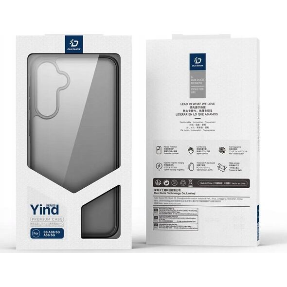 DUX DUCIS θήκη YIND για SAMSUNG A36/56 5G μαύρο