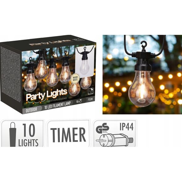 Γιρλάντα φωτιστική 10 LED