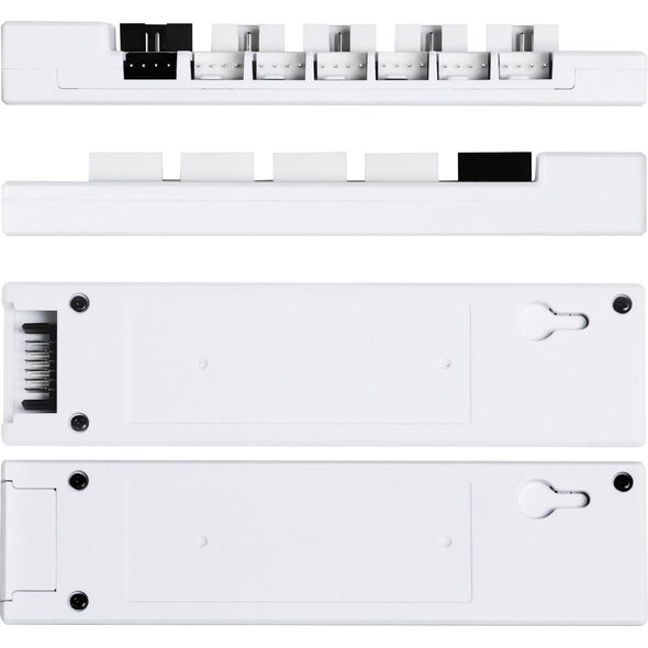 Lian Li EDGE HUB, 4x USB, 6x PWM - λευκό