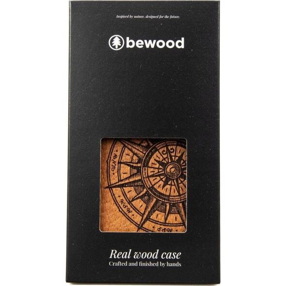 BeWood Etui drewniane na iPhone 15 Plus Bewood Traveler Merbau