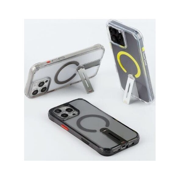 Θήκη SKINARMA Helix για iPhone 16 Pro Max Μαγνητική Φόρτιση 360 Περιστρεφόμενη Βάση διαφανής