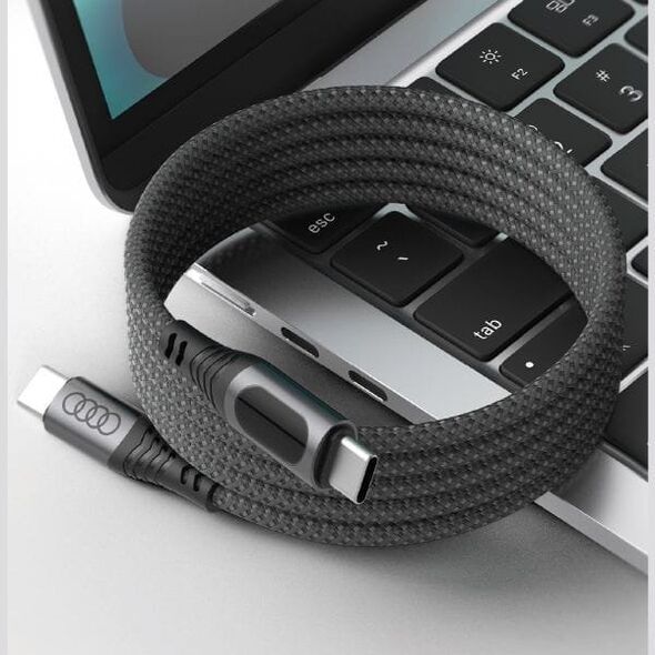 Καλώδιο USB-C/USB-C Audi 2.0 Charge & Sync Cable 20V 3A 60W μαύρο