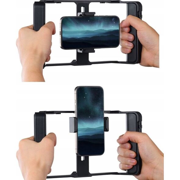 Stabilizator Klatka Uchwyt Ramka Vlog Live Stream do Telefonu / ULANZI / MA05