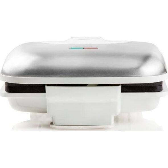 Gofrownica Domo Domo Tasty Waffle XL, waffle maker (white/stainless steel)
