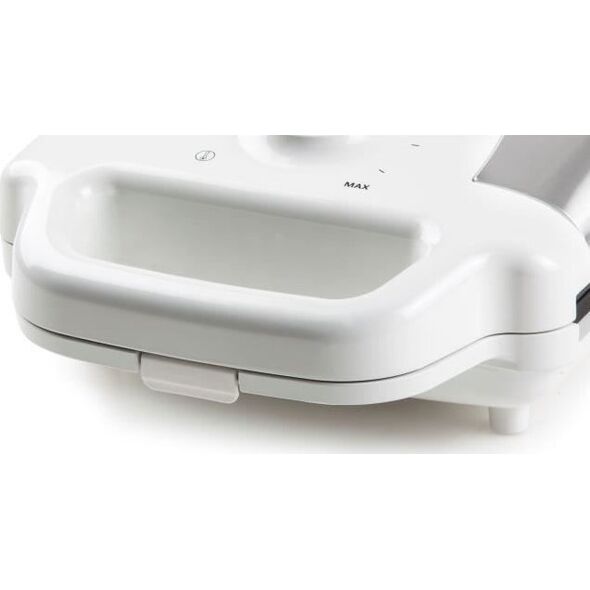 Gofrownica Domo Domo Tasty Waffle XL, waffle maker (white/stainless steel)