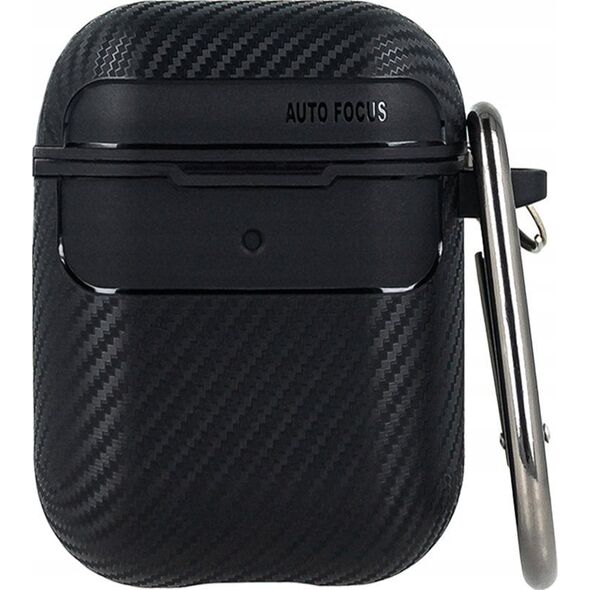 Θήκη Carbon για Airpods 4 μαύρο