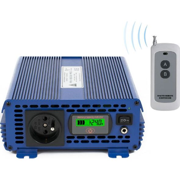 Przetwornica Azo Sinus Pro 24V/230V 1200W