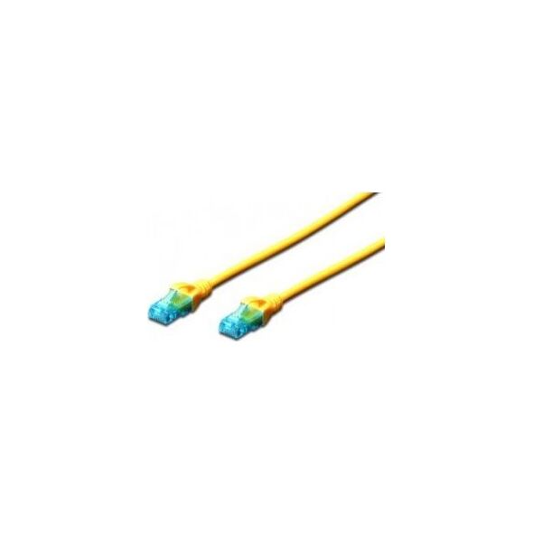 Digitus DIGITUS CAT 5e U-UTP patch cable PVC AWG 26/7 length 20m color yellow