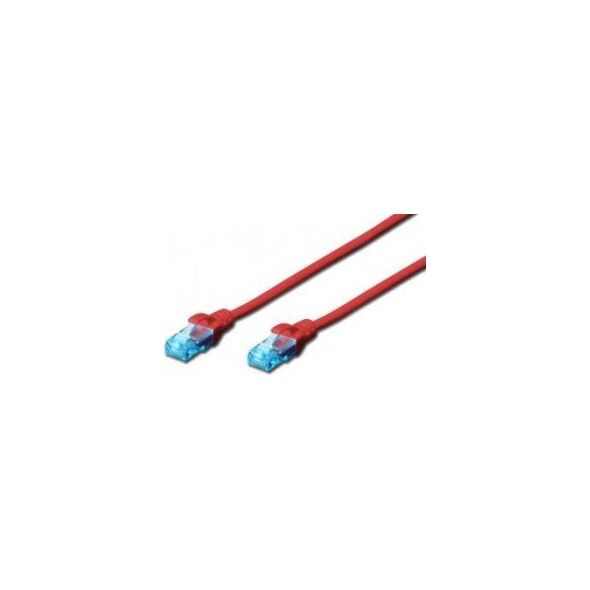 Digitus DIGITUS CAT 5e U-UTP patch cable PVC AWG 26/7 length 25m color red