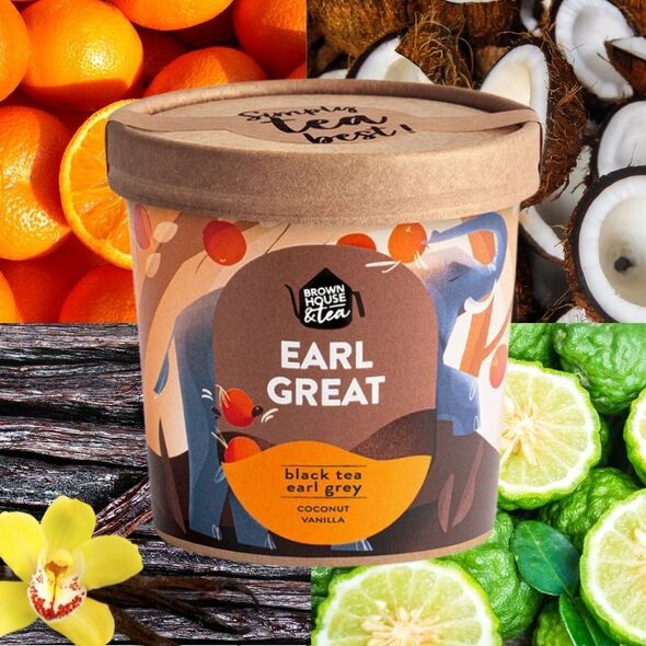Brown House & Tea Brown House & Tea - Earl Great - Herbata sypana 50g