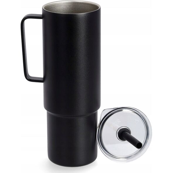 MiiR Miir - All Day Straw Cup Czarny - Kubek termiczny ze słomką 950ml