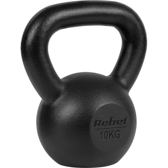 Rebel Kettlebell żeliwny 10kg, REBEL ACTIVE