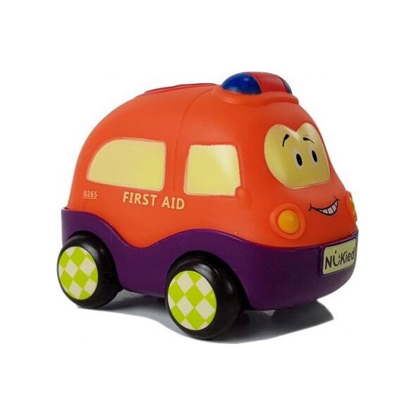 Lean Sport Zestaw Autek Policja Ambulans dla Niemowlaka z Napędem 4el