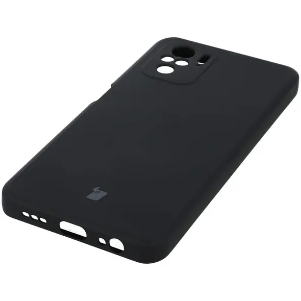 Bizon Case Silicone Sq Xiaomi Poco M5S / Redmi Note 10/10S black