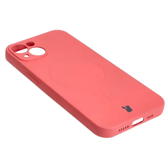Bizon Case Silicone Magnetic Apple iPhone 13 dirty pink