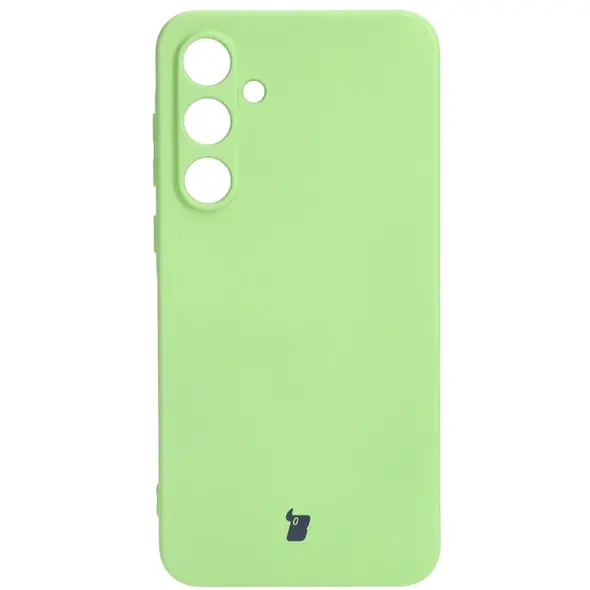 Bizon Case Silicone Samsung Galaxy A55 5G light green