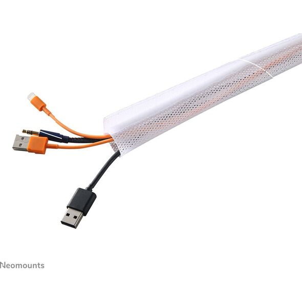 Organizer Neomounts TV SET ACC CABLE SOCK 200CM/NS-CS200WHITE NEOMOUNTS