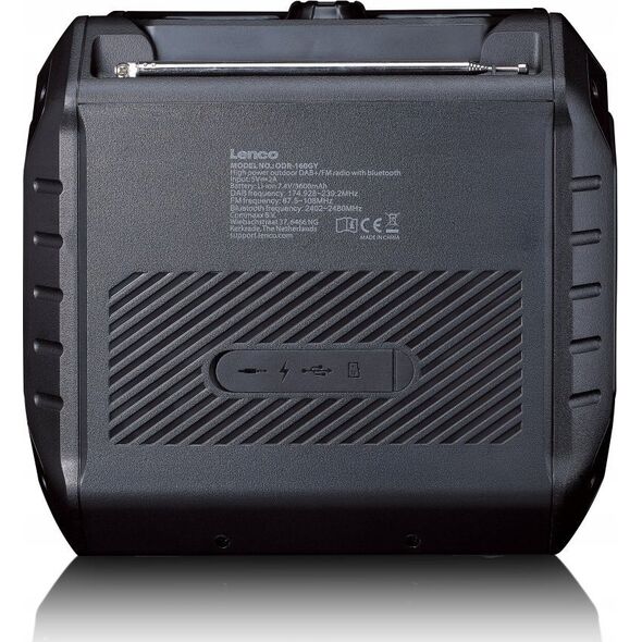 Lenco ODR-160GY γκρι