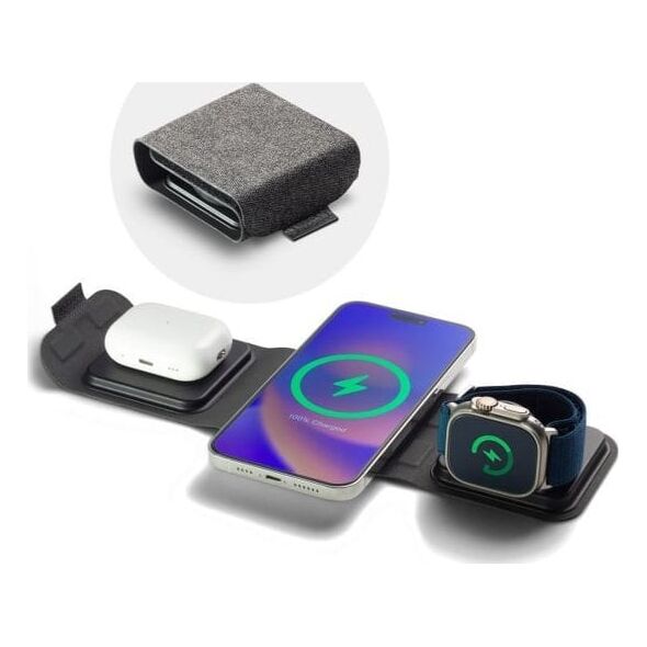 Ładująca stacja bezprzewodowa Mophie 3w1 z  MagSafe standard