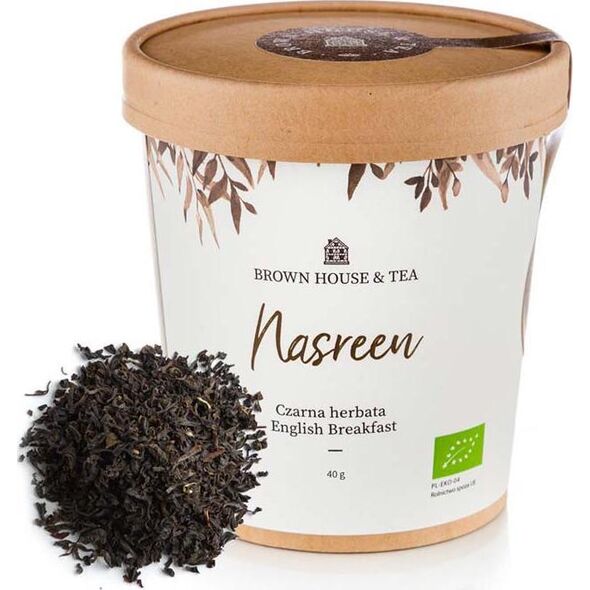 Brown House & Tea Brown House & Tea Czarna indyjska herbata Nasreen - 40 g