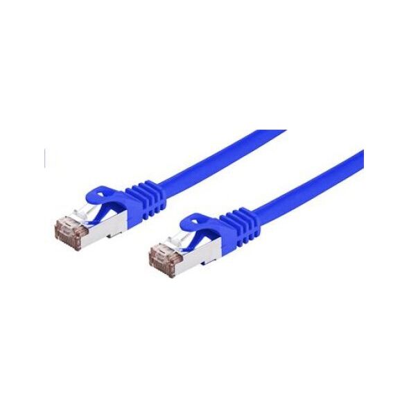 Καλώδιο patchcord C-Tech C-TECH Cat6, FTP, μπλε, 1μ