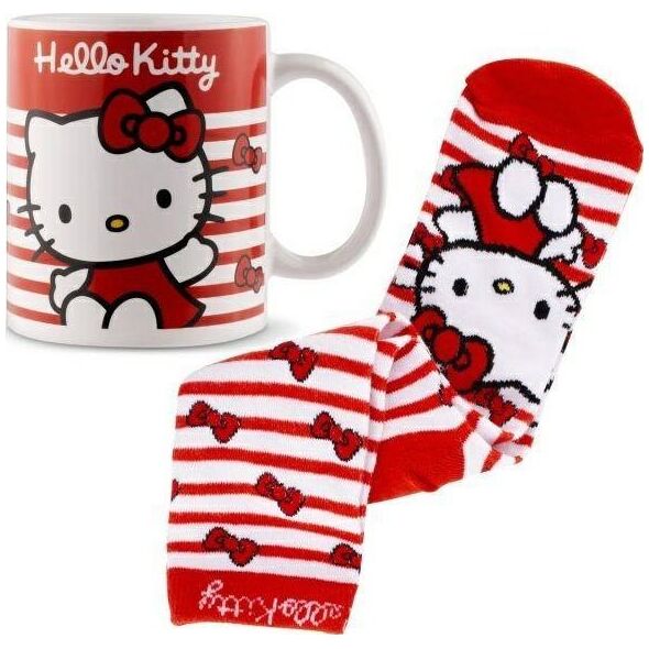 Σετ δώρου Hello Kitty - κούπα με κάλτσες set2 10743
