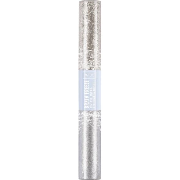 Wibo Brain Freeze 2in1 Eyeliner &amp Eyeshadow Topper brokatowy eyeliner i cień do powiek 4.8g