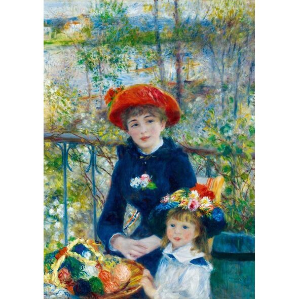 Bluebird Puzzle Puzzle 1000 Dwie siostry na tarasie, Renoir, 1881