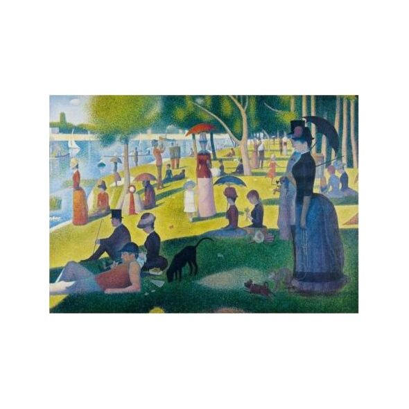 Bluebird Puzzle Puzzle 1000 Niedzielne popołudnie na wyspie, Georges Seurat