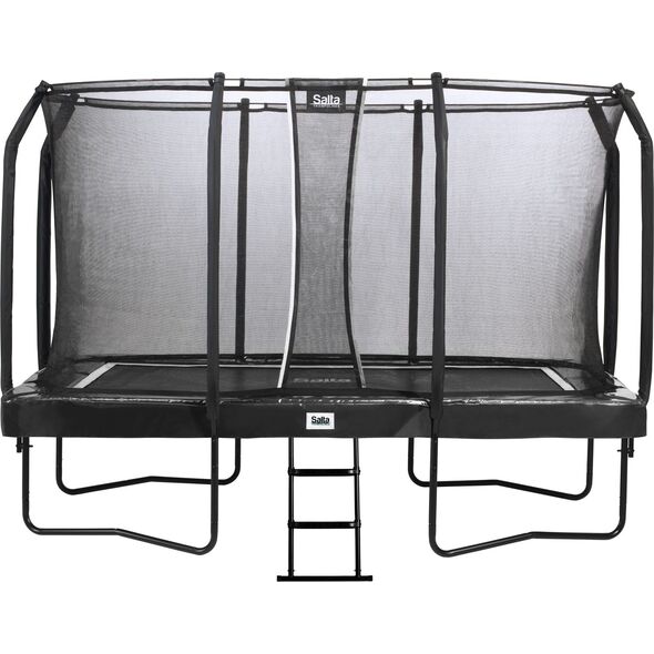 Trampolina ogrodowa Salta First Class z siatką wewnętrzną 427 x 244 cm