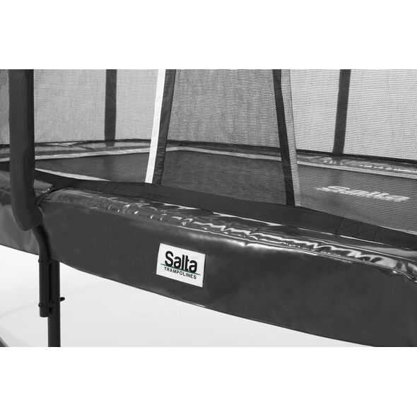Trampolina ogrodowa Salta First Class z siatką wewnętrzną 427 x 244 cm