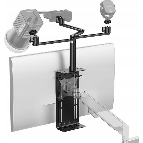 Uchwyt Mocowanie VESA na Monitor + 3x Ramię Głowica 3D 1/4'' Ulanzi / VS01
