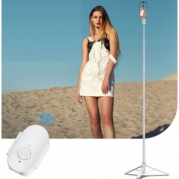 Kijek SELFIE Stick Statyw 1,44m na Magnes MagSafe Telefon Smartfon + PILOT / TT88