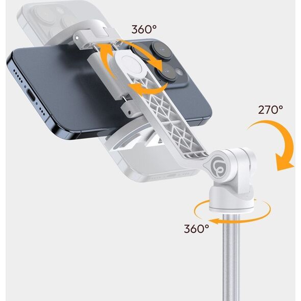 Kijek SELFIE Stick Statyw 1,44m na Magnes MagSafe Telefon Smartfon + PILOT / TT88