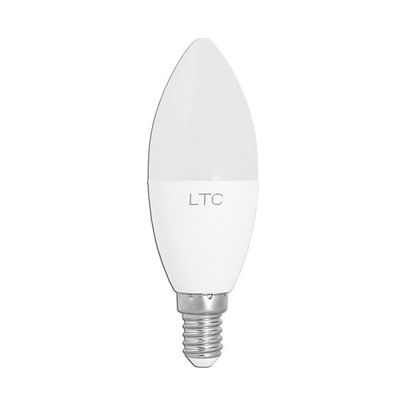 LTC PS Żarówka LTC LED C37 E14 SMD 7W 230V, światło ciepłe białe, 560lm.
