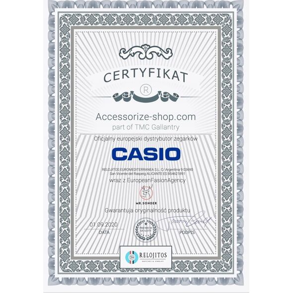 Zegarek Casio Zegarek Unisex Casio LA680WEL-8EF