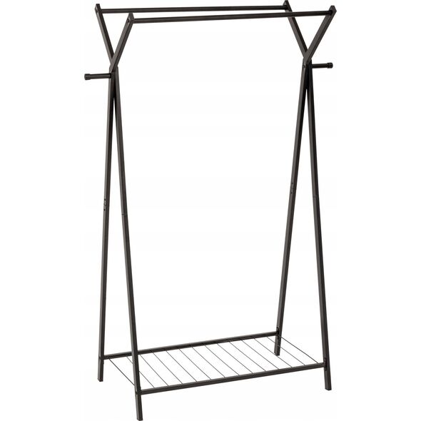 Διπλή μεταλλική κρεμάστρα ρούχων METTY, 98 x 43,5 x 145 cm