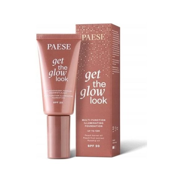 PAESE_Get The Glow Look πολυχρηστικό φωτεινό foundation 3N Warm Beige 30ml