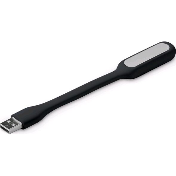 C-TECH USB λάμπα για φορητό υπολογιστή UNL-04, εύκαμπτη, μαύρη