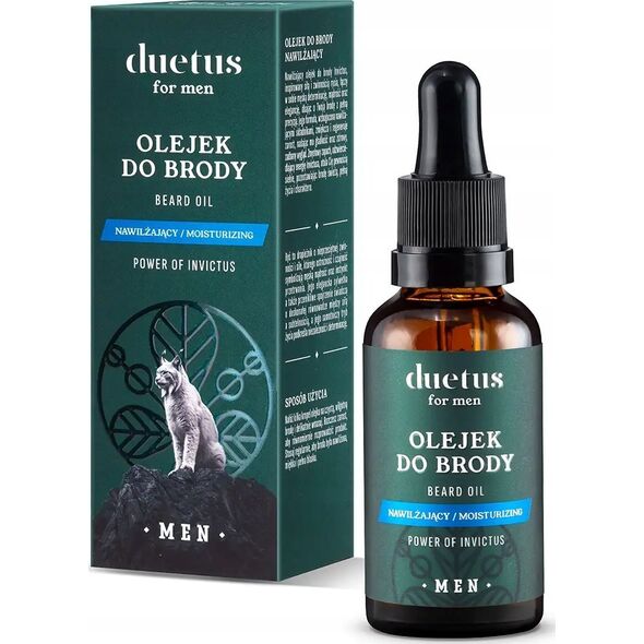 Ενυδατικό λάδι για γένια DUETUS_For Men 30ml